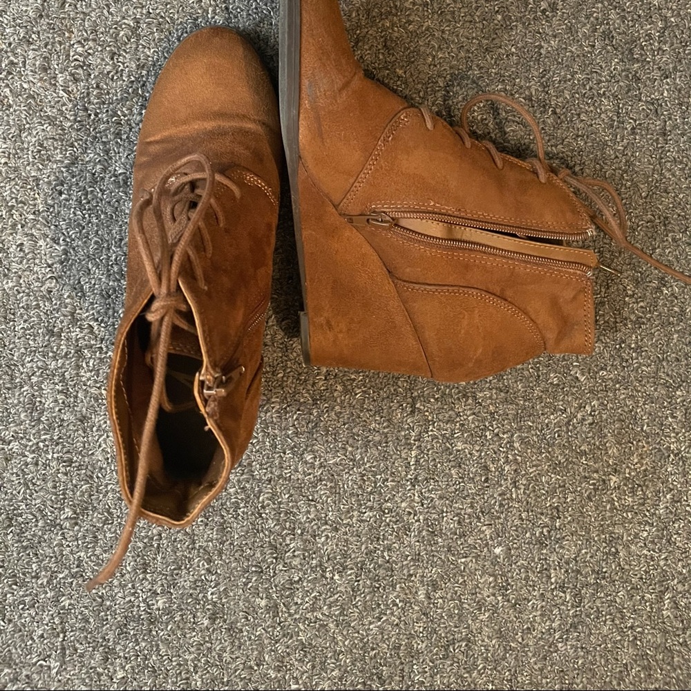 Brown Booties - Picture 3 of 4